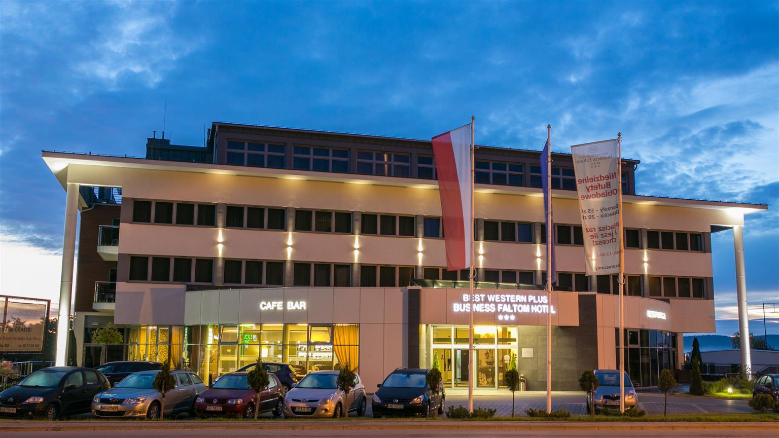 Hotel Business Faltom Gdynia Rumia Bagian luar foto